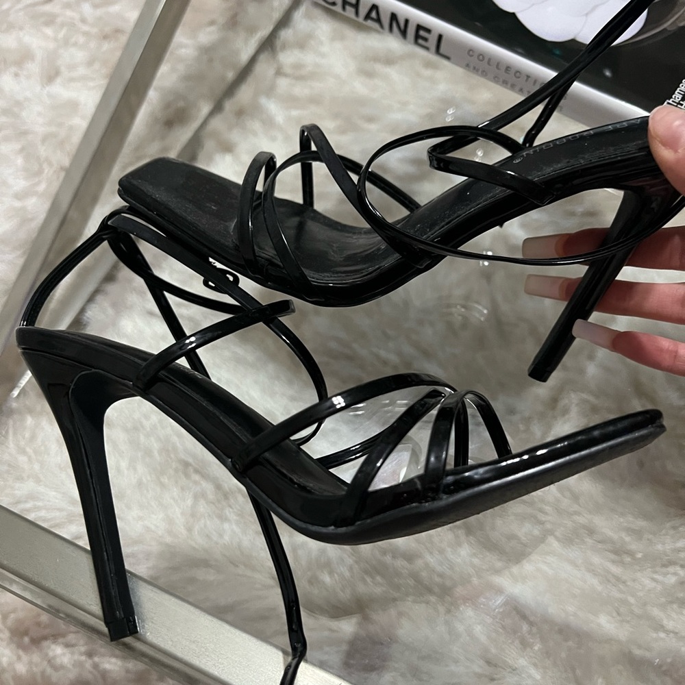 Black heels